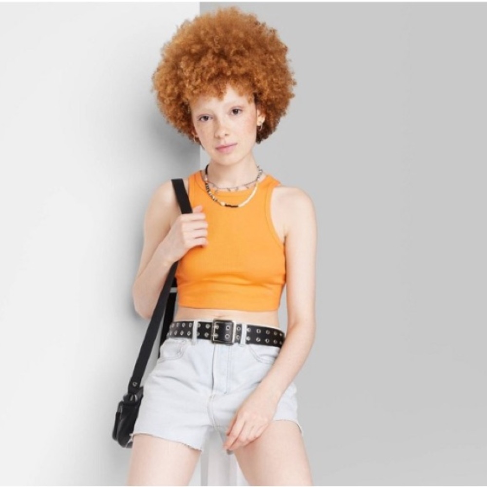 Wild Fable Bright Orange Women's Tank